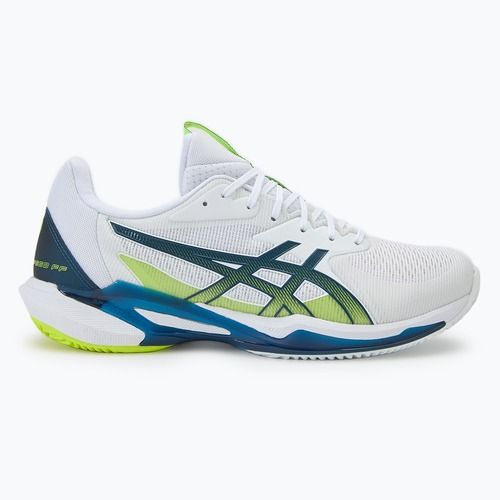 Pánské tenisové boty  ASICS Solution Speed FF 3 Clay white/mako blue