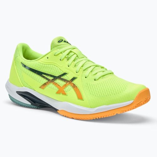 Pánské boty na padel ASICS Solution Swift FF 2 safety yellow/stadium orange