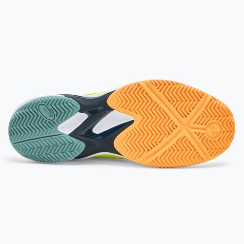 Pánské boty na padel ASICS Solution Swift FF 2 safety yellow/stadium orange