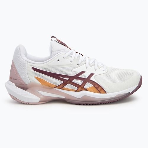 Dámské tenisové boty  ASICS Solution Speed FF 3 Clay white/dusty mauve