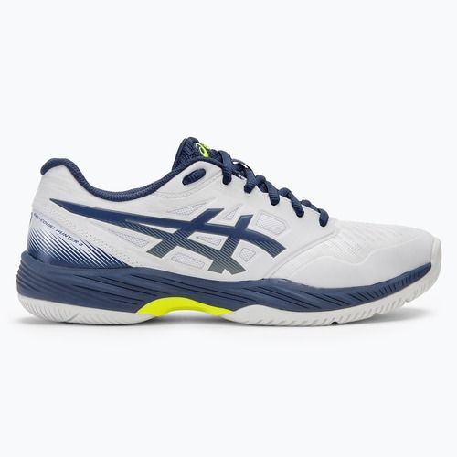 Pánské squashové boty ASICS Gel-Court Hunter 3 white/blue expanse