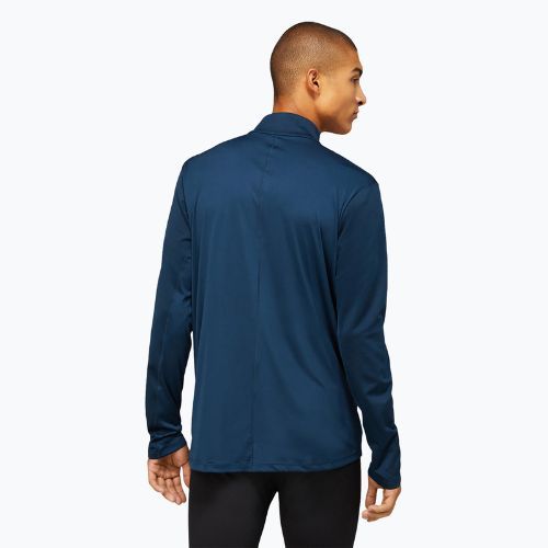 Pánská běžecká mikina ASICS Core 1/2 Zip Winter Top francouzsky modrá