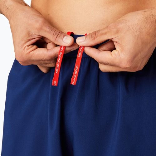 Pánské běžecké kraťasy ASICS Road 2-N-1 5IN blue expense / birch