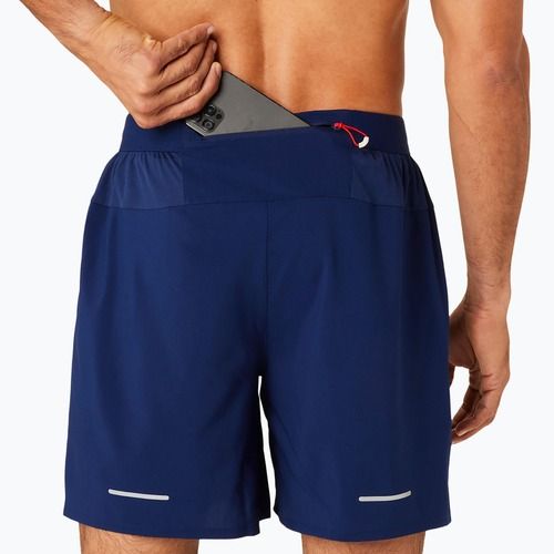 Pánské běžecké kraťasy  ASICS Road 2-N-1 7IN blue expanse / midnight