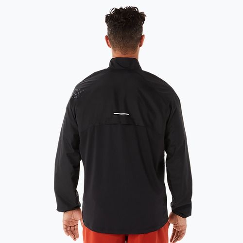 Pánská běžecká bunda ASICS Icon performance black / stadium orange