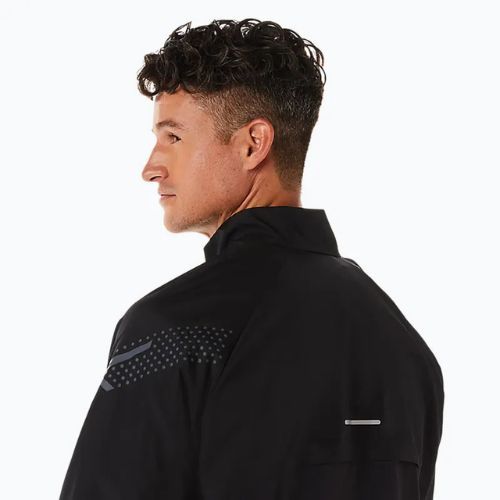 Pánská běžecká bunda ASICS Icon performance black / stadium orange