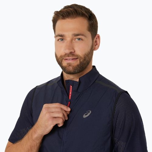 Pánská běžecká vesta  ASICS Road Winter midnight