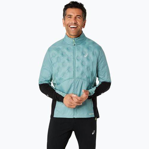 Pánská běžecká bunda ASICS Road Winter celadon