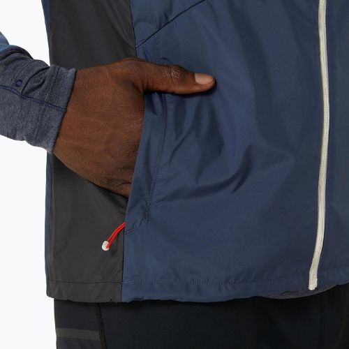 Pánská běžecká bunda bez rukávů ASICS Road Winter Midnight