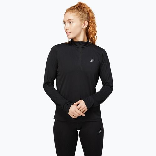 Dámské běžecký top longsleeve  ASICS Core 1/2 Zip Top performance black