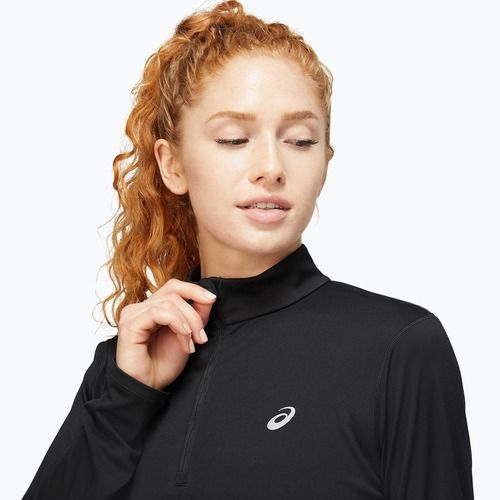 Dámské běžecký top longsleeve  ASICS Core 1/2 Zip Top performance black