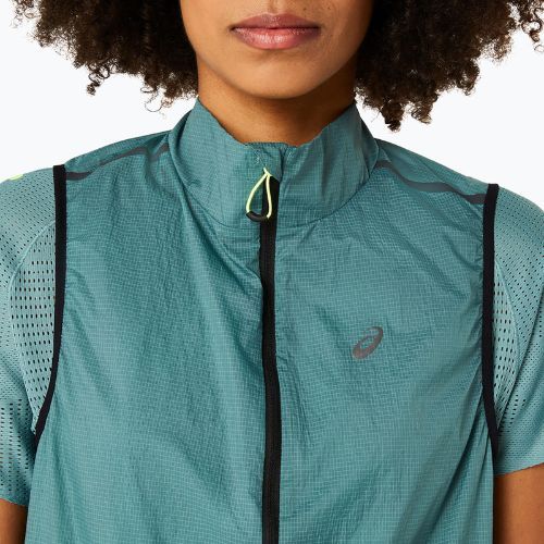Dámská běžecká vesta   ASICS Metarun Packable Gilet celadon