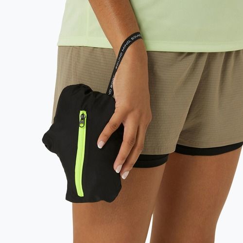 Dámská běžecká bunda ASICS Fujitrail Packable performance black