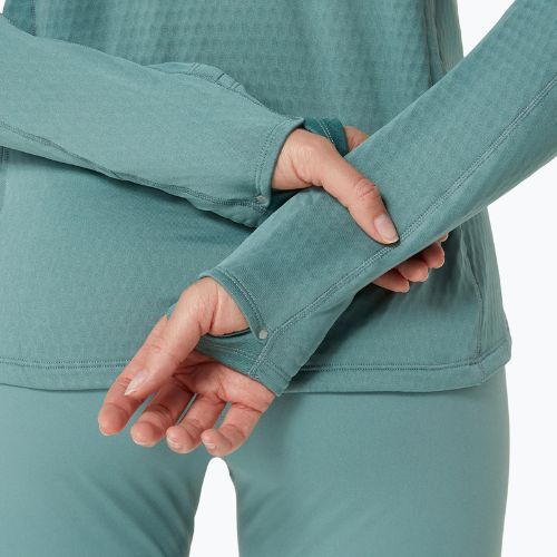 Bluza do biegania damska ASICS Road Winter 1/2 Zip Mid Layer celadon