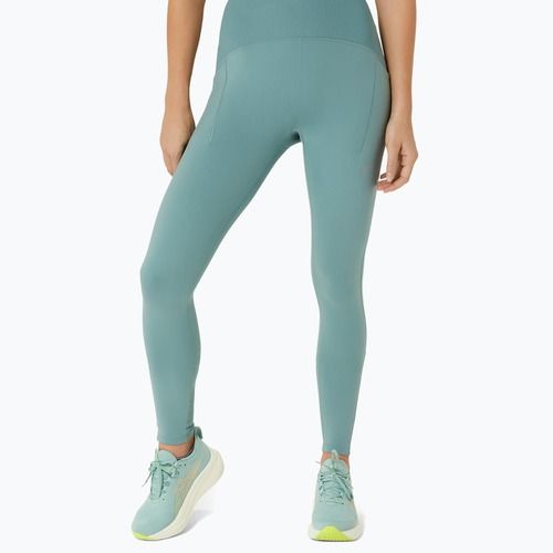 Dámské běžecké legíny ASICS Road Winter High Waist celadon