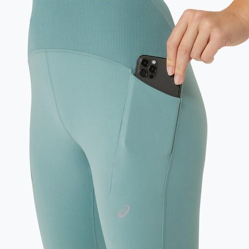 Dámské běžecké legíny ASICS Road Winter High Waist celadon