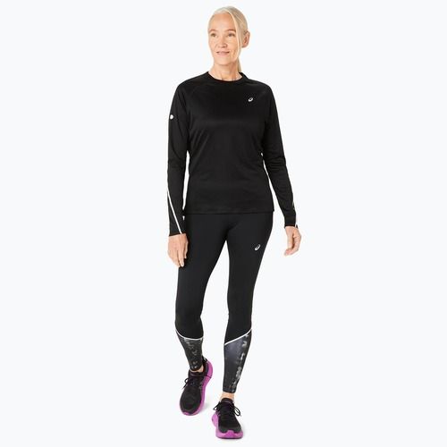 Dámské běžecké tričko longsleeve ASICS Road Lite-Show performance black