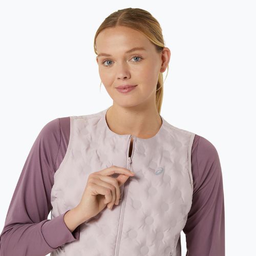 Dámská běžecká vesta ASICS Nagino Run Padded Gilet watershade rose