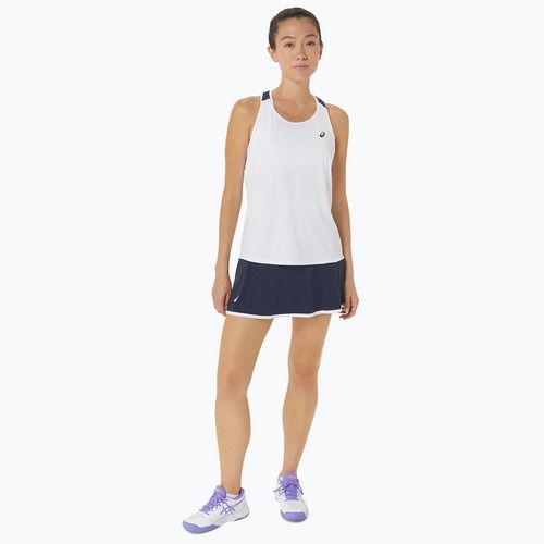 Dámské tenisové tílko tank top ASICS Court Tank brilliant white/midnight