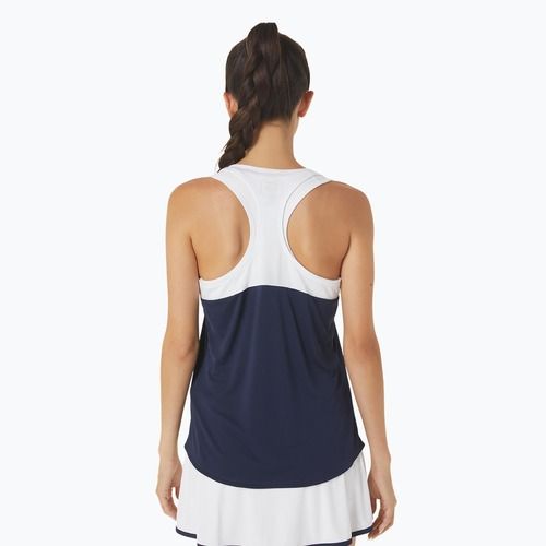 Dámské tenisové tílko tank top ASICS Court Tank midnight/brilliant white