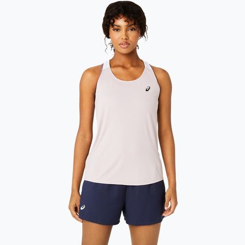 Dámské tenisové tílko tank top ASICS Court Tank watershed rose/brilliant white