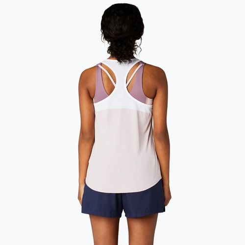 Dámské tenisové tílko tank top ASICS Court Tank watershed rose/brilliant white