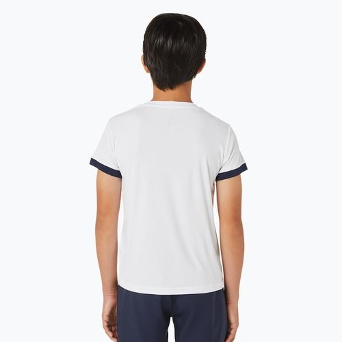 Dětské tričko ASICS Tennis Top brilliant white/midnight