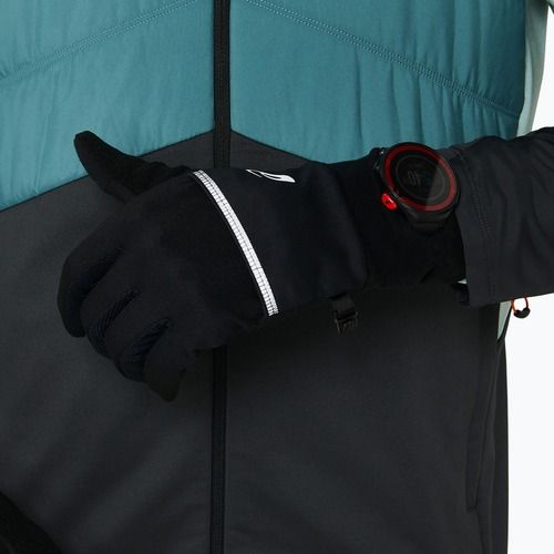 Pánské běžecké rukavice ASICS Wind-Block Running performance black