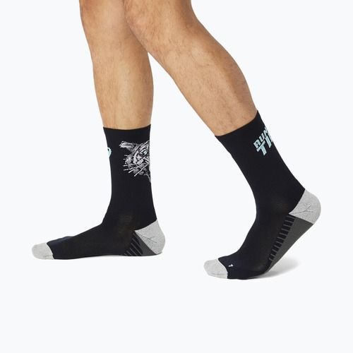 Běžecké ponožky ASICS Performance Run Crew midnight/bright cyan