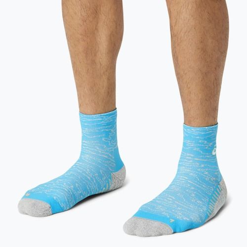 Běžecké ponožky ASICS Performance Run Quarter digital aqua