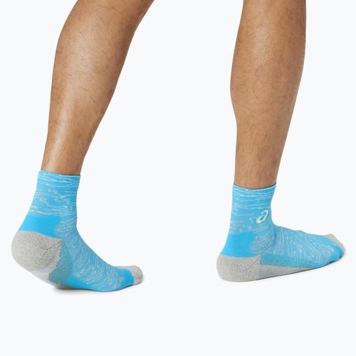Běžecké ponožky ASICS Performance Run Quarter digital aqua