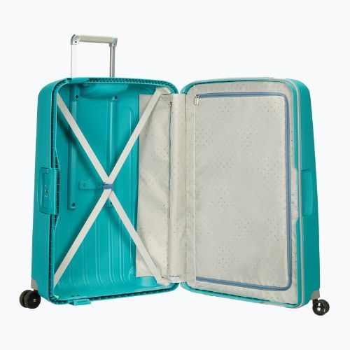 Cestovní kufr  Samsonite S'cure Spinner 79 l aqua blue