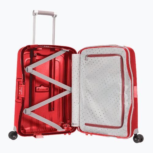 Cestovní kufr  Samsonite S'cure Spinner 34 l crimson red