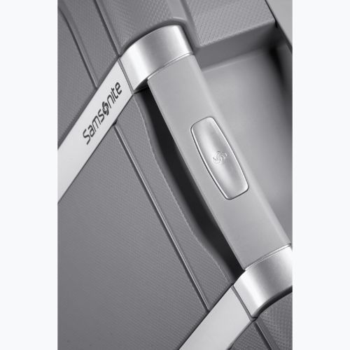 Cestovní kufr  Samsonite S'cure Spinner 34 l silver