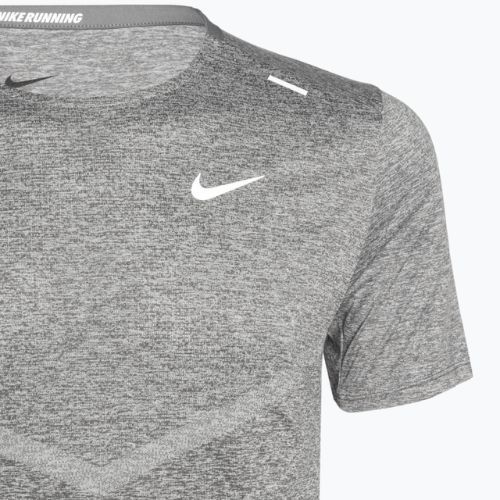 Pánské běžecké tričko Nike Dri-Fit Rise 365 smoke grey/heather
