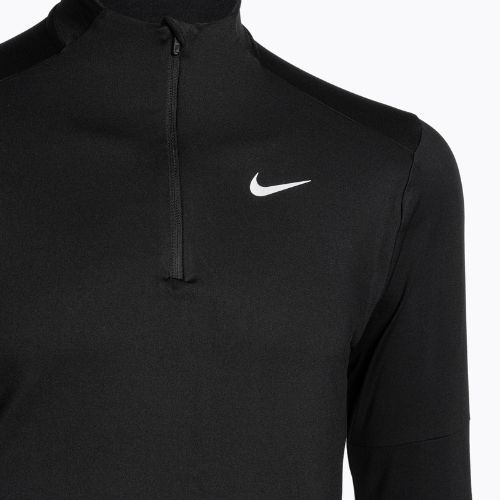 Pánské běžecké tričko s dlouhým rukávem Nike Dri-FIT Element 1/2-Zip black