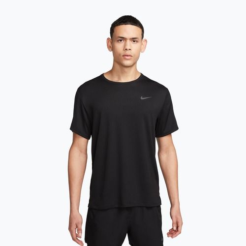 Pánské běžecké tričko Nike Miler Dri-Fit UV černé