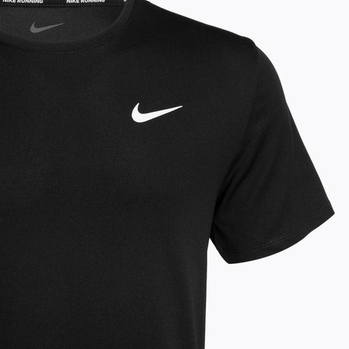 Pánské běžecké tričko Nike Miler Dri-Fit UV černé