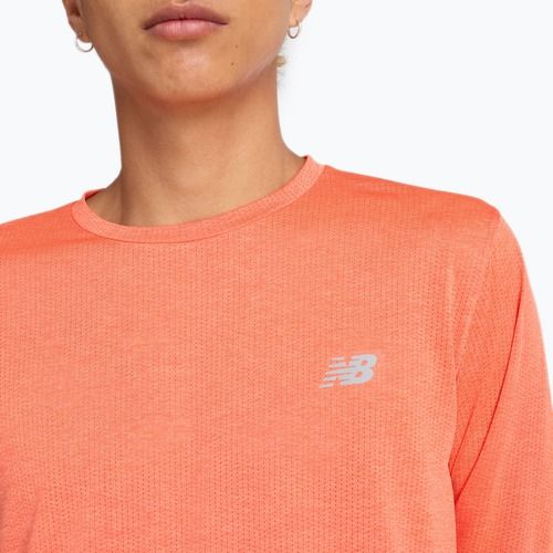 Pánské tričko New Balance Athletics neo flame heather longsleeve