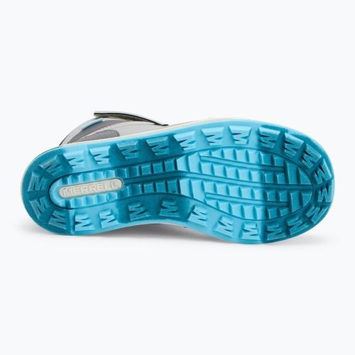 Dětské sněhule Merrell Snow Storm 3.0 Wtrpf grey/turq