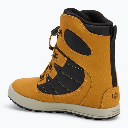 Dětské sněhule Merrell Snow Bank 4.0 Wtrpf wheat