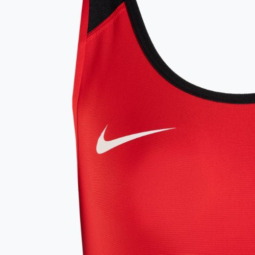 Dámský zápasnický dres Nike Weightlifting Singlet scarlet/black