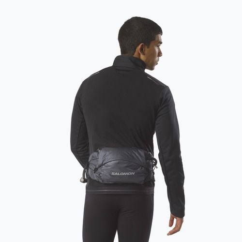 Běžecký pás Salomon Cross Season Waist + bukłak 1l ebony/black