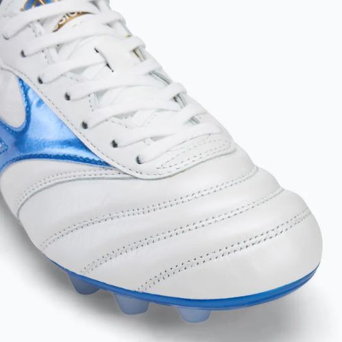 Pánské kopačky Mizuno Morelia II Japan Md white/laser blue/gold 