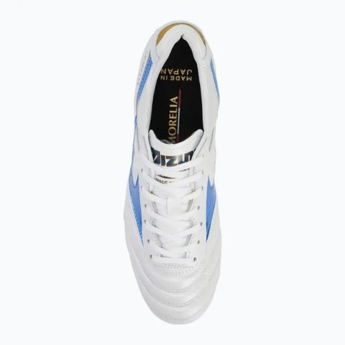 Pánské kopačky Mizuno Morelia II Japan Md white/laser blue/gold 
