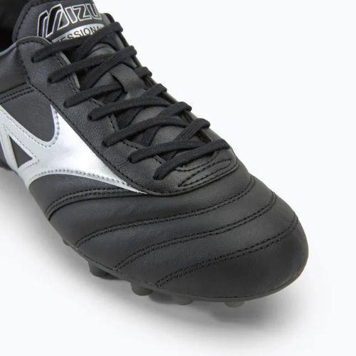 Pánské kopačky Mizuno Morelia II Pro AG black/galaxy silver/dark shadow