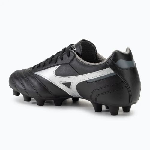 Pánské kopačky Mizuno Morelia II Club FG black/galaxy silver/dark shadow