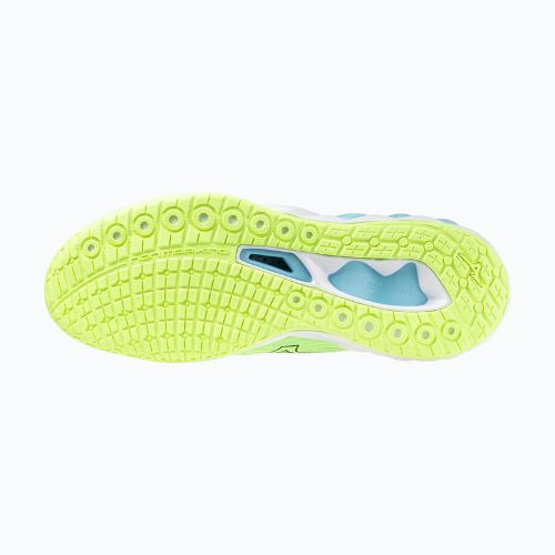 Pánské boty na volejbal Mizuno Wave Luminous 3 neo lime/black/splish splash