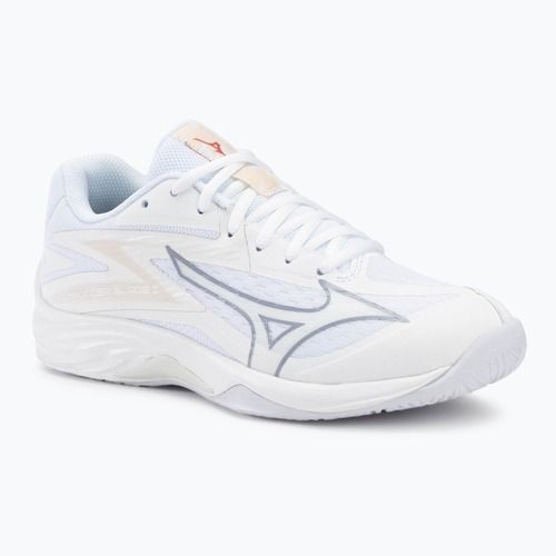 Dámské volejbalové boty Mizuno Thunder Blade Z white/aleutian/cloud pink