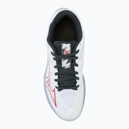 Dětské boty na volejbal Mizuno Lightning Star Z7 white/salsa/black